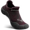 BULLIANT Men Slipper Socks,Grip Socks Hiking Water Shoes Barefoot Shoes for Outdoor Walking Exercises(Burgundy7781)