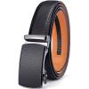 BULLIANT Men’s Belt,Slide Ratchet Belt Adjsutable For Men Suit Casual Jeans Gift Boxed,Trim To Fit(Black1148)