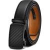 BULLIANT Men’s Belt,Slide Ratchet Belt Adjsutable For Men Suit Casual Jeans Gift Boxed,Trim To Fit(Black231)