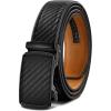 BULLIANT Men’s Belt,Slide Ratchet Belt Adjsutable For Men Suit Casual Jeans Gift Boxed,Trim To Fit(Black2826)