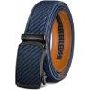 BULLIANT Men’s Belt,Slide Ratchet Belt Adjsutable For Men Suit Casual Jeans Gift Boxed,Trim To Fit(Purplish Blue 2827)