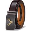 BULLIANT Men’s Belt,Brand Ratchet Belt Of Genuine Leather For Gift Men Dress,Size Customized(Antique Coffee1203)