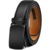 BULLIANT Men’s Ratchet Belt Nontrimmable-Click Belt Adjustable for Men Gift Lightweight 1 3/8″(Black7776)