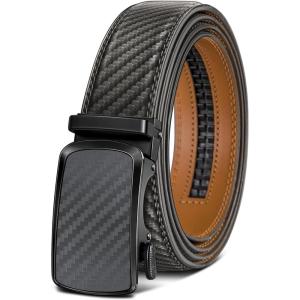 BULLIANT Men’s Belt,Brand Ratchet Belt Of Genuine Leather For Gift Men Dress,Size Customized(Sacred Grey4456)