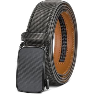 BULLIANT Men’s Ratchet Belt Nontrimmable-Click Belt Adjustable for Men Gift Lightweight 1 3/8″(Sacred Grey4244)