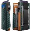 BULLIANT Men Wallet Gift Boxed,Slim Front Pocket Wallet Money Clip Card Holder 3.8″x2.7″,Pop-up Access(Dark Green4325)
