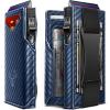 BULLIANT Men Wallet Gift Boxed,Slim Front Pocket Wallet Money Clip Card Holder 3.8″x2.7″,Pop-up Access(Purplish Blue4324)