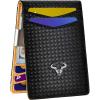 BULLIANT Slim Wallet Men, Leather Wallet Front Pocket Card Holders for Gift Men 3″X4.3″(Black1681)