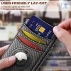 BULLIANT Men Airtag Wallet,Slim Wallet Money Clip Card Holder Magnetic Closure 12 Cards in Front Pocket RFID Blocking(Sacred Grey7800)