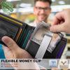 BULLIANT Men Airtag Wallet,Slim Wallet RFID Blocken for Gift Men 11Cards-Seamless Apple Airtag Compatible(Black7870)