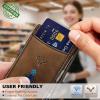 BULLIANT Men Airtag Wallet,Slim Wallet RFID Blocken for Gift Men 11Cards-Seamless Apple Airtag Compatible(Tiger Eye7874)