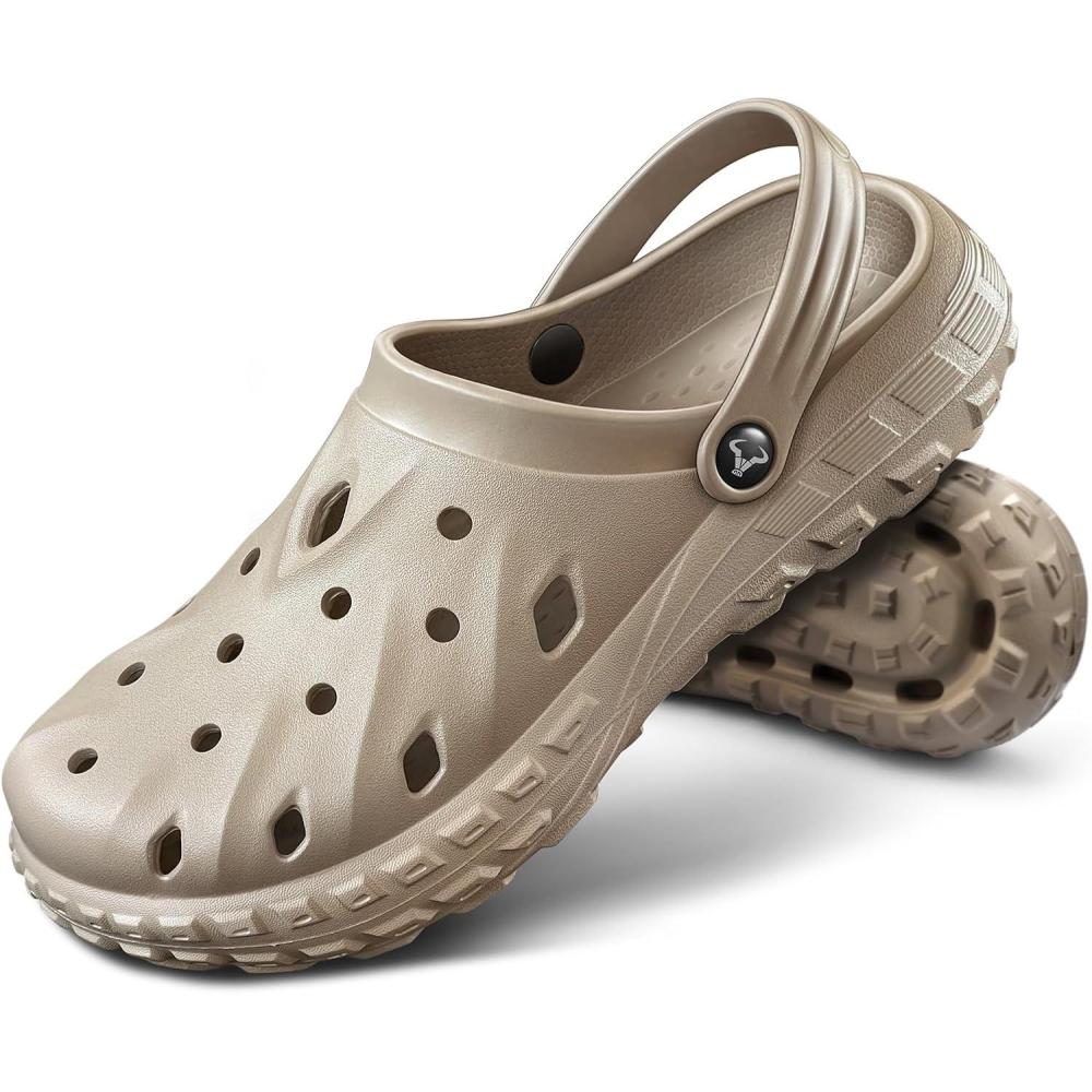 image:imageBULLIANT Men ClogsComfortable Mules Sandals for Men Women Cushioned Footbed Arch SupportEVA LigthweightCamel6550