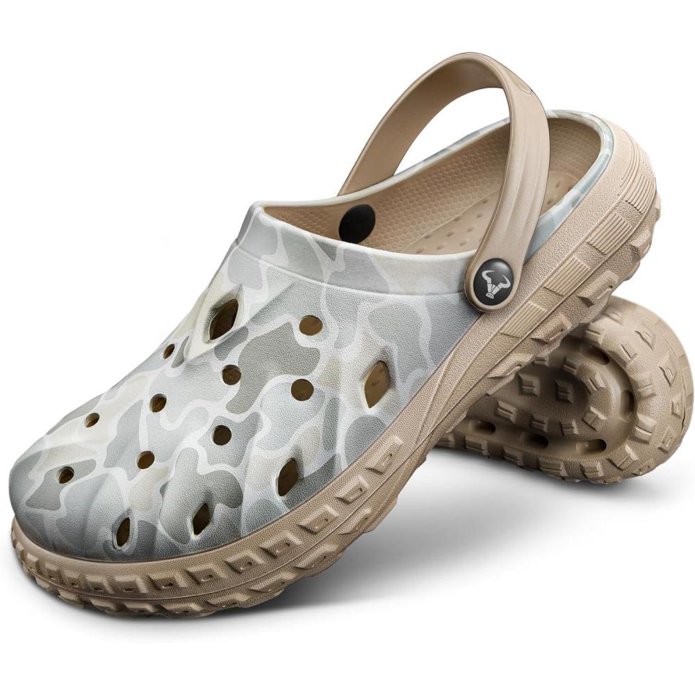 image:imageBULLIANT Men ClogsComfortable Mules Sandals for Men Women Cushioned Footbed Arch SupportEVA LigthweightCamel8469