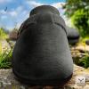 BULLIANT Clogs Mules Sandals Potato Shoes Men Women,Fleece-Lined Cow Suede Upper-Memory Foam Cushioned Cork-Footbed(Black8527)