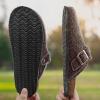 BULLIANT Clogs Slippers Sandals Nurse Work Shoes Men Women,Fleece-Lined Upper+Memory FOAD Cushioned Cork-Footbed(Deep Brown4464)