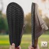 BULLIANT Clogs Slippers Sandals Nurse Work Shoes Men Women,Fleece-Lined Upper+Memory FOAD Cushioned Cork-Footbed(Leafless Tree8061)