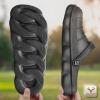BULLIANT Men Clogs,Comfortable Mules Sandals for Men Women Cushioned Footbed Arch Support-EVA Ligthweight(Black3741)