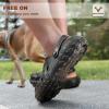 BULLIANT Men Clogs,Comfortable Mules Sandals for Men Women Cushioned Footbed Arch Support-EVA Ligthweight(Black6549)