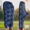 BULLIANT Men Clogs,Comfortable Mules Sandals for Men Women Cushioned Footbed Arch Support-EVA Ligthweight(Navy3739)