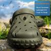 BULLIANT Men Clogs,Comfortable Mules Sandals for Men Women Cushioned Footbed Arch Support-EVA Ligthweight(Olive8103)
