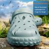 BULLIANT Men Clogs,Comfortable Mules Sandals for Men Women Cushioned Footbed Arch Support-EVA Ligthweight(Pond8101)