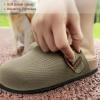 BULLIANT Women Clogs-Fleece-Lined Suede Mules Slippers Nurse Shoes Unisex-Memory Foam Arch Support Cork-Footbed(Camel4857)