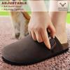 BULLIANT Women Clogs-Fleece-Lined Suede Mules Slippers Nurse Shoes Unisex-Memory Foam Arch Support Cork-Footbed(Sauce Coffee7565)