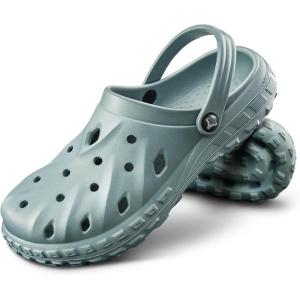 BULLIANT Men Clogs,Comfortable Mules Sandals for Men Women Cushioned Footbed Arch Support-EVA Ligthweight(Pond8101)