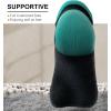 BULLIANT Socks For Women 6Pairs-Womens Athletic Ankle Socks No Show Cushioned for Walking Running-Compression Arch Support(6 Pairs-black 2082)