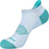 BULLIANT Socks For Women 6Pairs-Womens Athletic Ankle Socks No Show Cushioned for Walking Running-Compression Arch Support(6 Pairs-blue 2080)