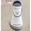 BULLIANT Men Ankle Socks Multi Pack,Athletic Running Socks Breathable Wicking Cushioned Footbed Arch Supportive(6pairs-white4314)