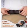 BULLIANT Men Belt 2 Gift Pack, Ratchet Belt Fully Adjustable For Men Dress Casual Pants Jeans 1 3/8″ -Noncuttable(2pack-black/Deep Brown7782)