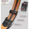 BULLIANT Men Belt 2 Gift Pack, Ratchet Belt Fully Adjustable For Men Dress Casual Pants Jeans 1 3/8″ -Noncuttable(2pack-black/Deep Brown7782)