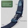 BULLIANT Belt for Men 2Pack,Mens Gift Stretch Braided Web Belt Elastic for Casual Golf Jeans,1 3/8″(2pack-black/Antique Blue2659)