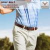 BULLIANT Men Belt 2Pack,Braided Woven Leather Belt For Men Golf Casual Jeans 1 3/8″(2pack-black/Light Brown7954)