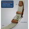 BULLIANT Stretch Belt Men,Mens Gift Woven Braided Web Belt 1 3/8 for Golf Casual Pants Shirts Jeans(Desert Sage8332)