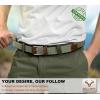 BULLIANT Stretch Belt Men,Mens Gift Woven Braided Web Belt 1 3/8 for Golf Casual Pants Shirts Jeans(Desert Sage8332)