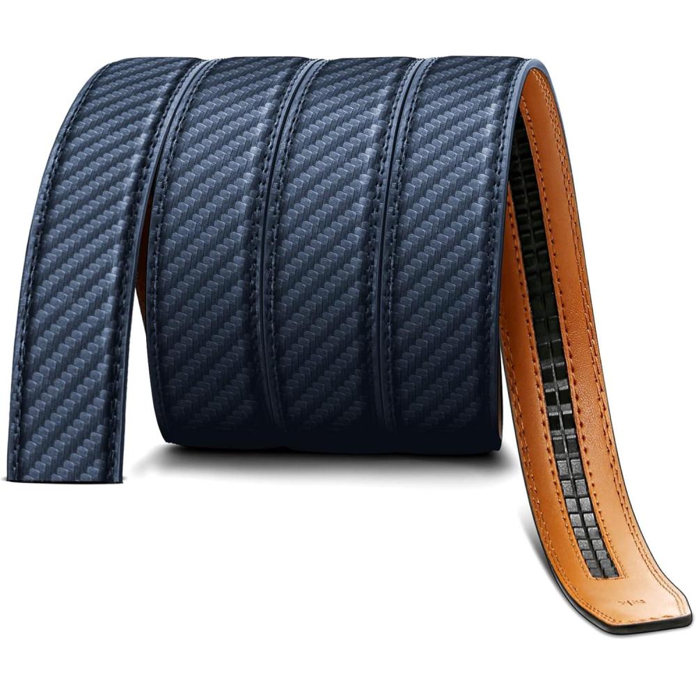 image:imageBULLIANT Belt Strap Buckles for Mens Ratchet Belts Repalcement or Customize Width 1 38Purplish Blue3191