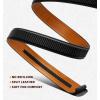BULLIANT Belt Strap Buckles for Mens Ratchet Belts Repalcement or Customize Width 1 3/8″(Black3190)