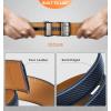 BULLIANT Belt Strap Buckles for Mens Ratchet Belts Repalcement or Customize Width 1 3/8″(Purplish Blue3191)