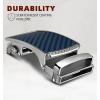 BULLIANT Belt Strap Buckles for Mens Ratchet Belts Repalcement or Customize Width 1 3/8″(Silver3200)