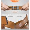 BULLIANT Belt Strap Buckles for Mens Ratchet Belts Repalcement or Customize Width 1 3/8″(Tawny3193)