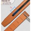 BULLIANT Belt Strap Buckles for Mens Ratchet Belts Repalcement or Customize Width 1 3/8″(Tawny3193)