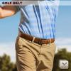BULLIANT Men Belt 2Pack-Leather Belt 7Holes Comfortable For Men’s Dress Casual Jeans 1 3/8″(2pack-black/Tawny6462)