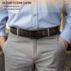 BULLIANT Men Belt 2Pack-Leather Belt 7Holes Comfortable For Men’s Dress Casual Jeans 1 3/8″(2pack-sauce Coffee/Tawny4704)