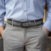 BULLIANT Men Belt 2Pack-Leather Belt 7Holes Comfortable For Men’s Dress Casual Jeans 1 3/8″(2pack-tawny/Dark Grey4705)