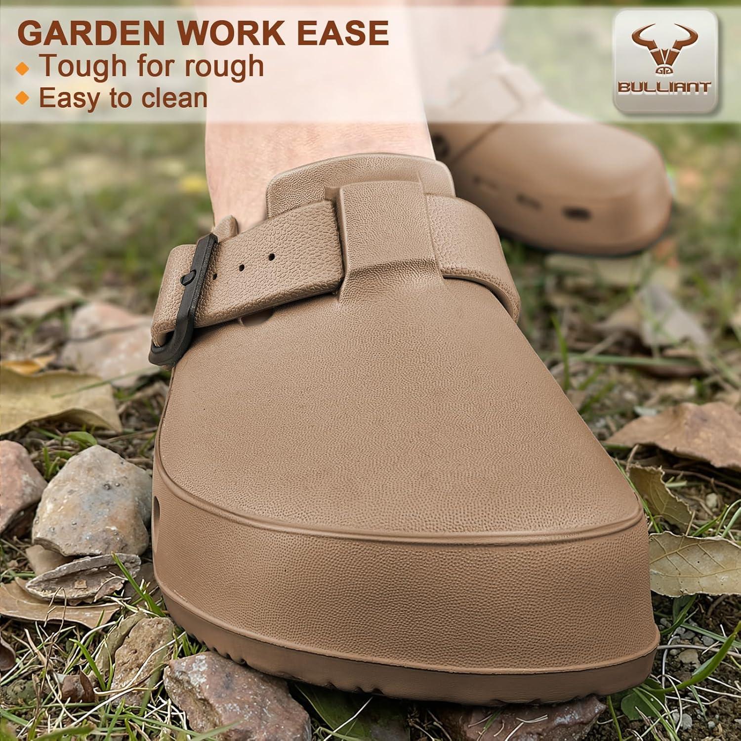 image:imageBULLIANT Women Clogs Adjustable Sandals Slipon Water Shoes Unisex with Cushioned FootbedComfortable LightweightTiger Eye8080