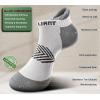 BULLIANT Socks For Women 6Pairs-Womens Athletic Ankle Socks No Show Cushioned for Walking Running-Compression Arch Support(6pairs-6 Color Mixed8243)