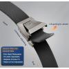 BULLIANT Tactical Belt for Men, Men Stretch Nylon Web Gift Belt 1.5″-Hiking Rigger Military Work-Quick Release(Dark Gray7817)