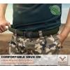 BULLIANT Tactical Belt for Men, Men Stretch Nylon Web Gift Belt 1.5″-Hiking Rigger Military Work-Quick Release(Navy Green2755)